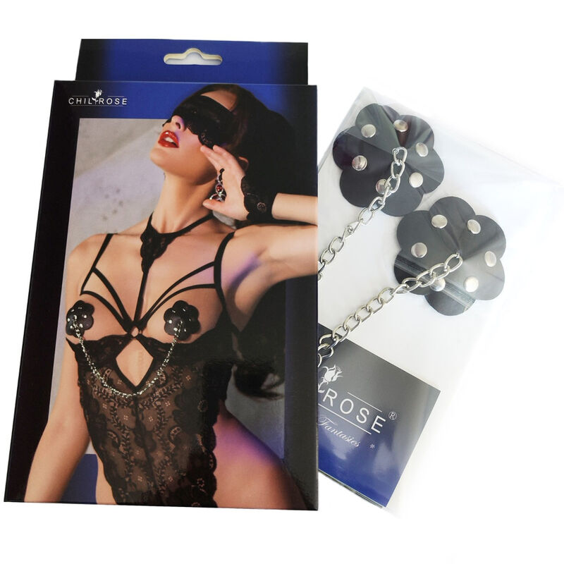 CHILIROSE - CR 4675 CACHE TÉTONS NOIR – Image 2