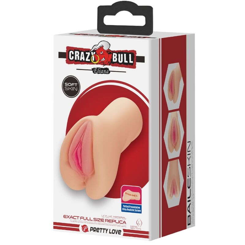 CRAZY BULL - MASTUBADOR EN FORME DE VAGIN ELIANA – Image 8