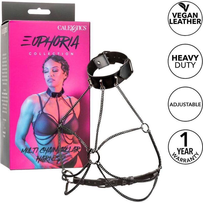 CALEXOTICS - EUPHORIA HARNAIS COLLIER MULTI CHAÎNES – Image 3