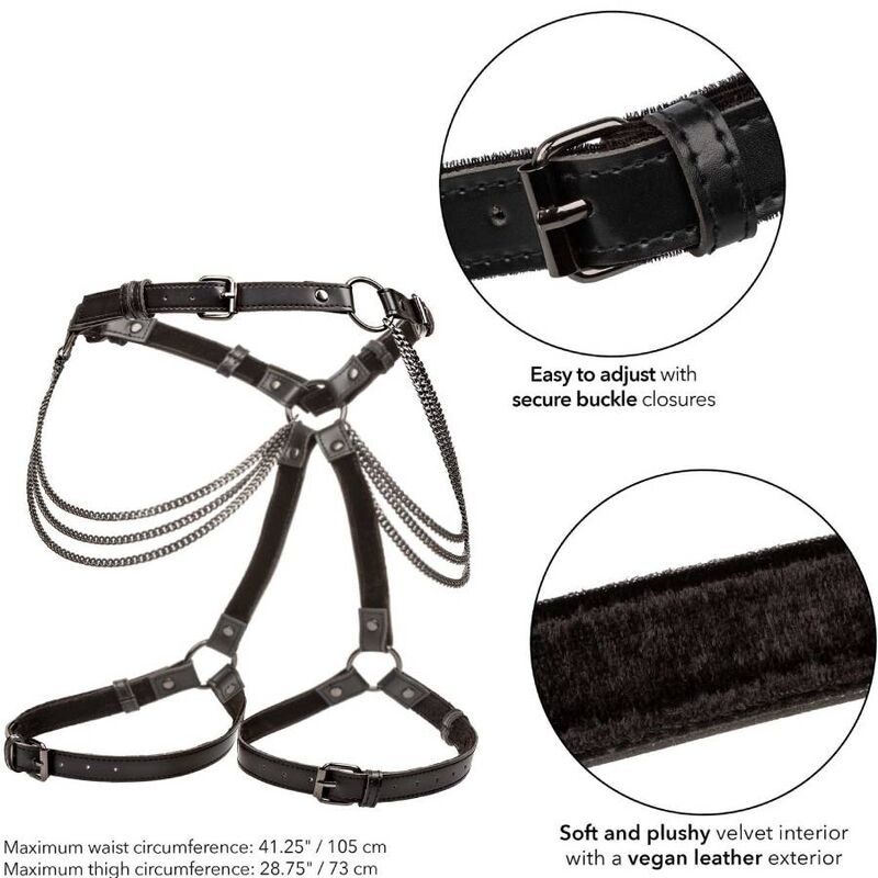 CALEXOTICS - EUPHORIA HARNAIS DE CUISSES MULTI CHAÎNES – Image 6