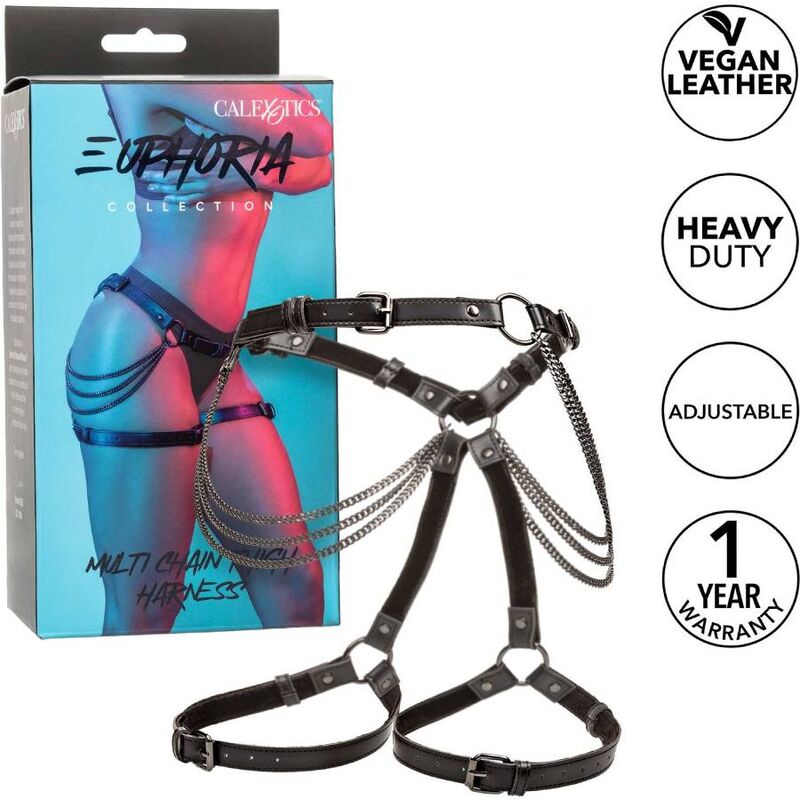 CALEXOTICS - EUPHORIA HARNAIS DE CUISSES MULTI CHAÎNES – Image 4