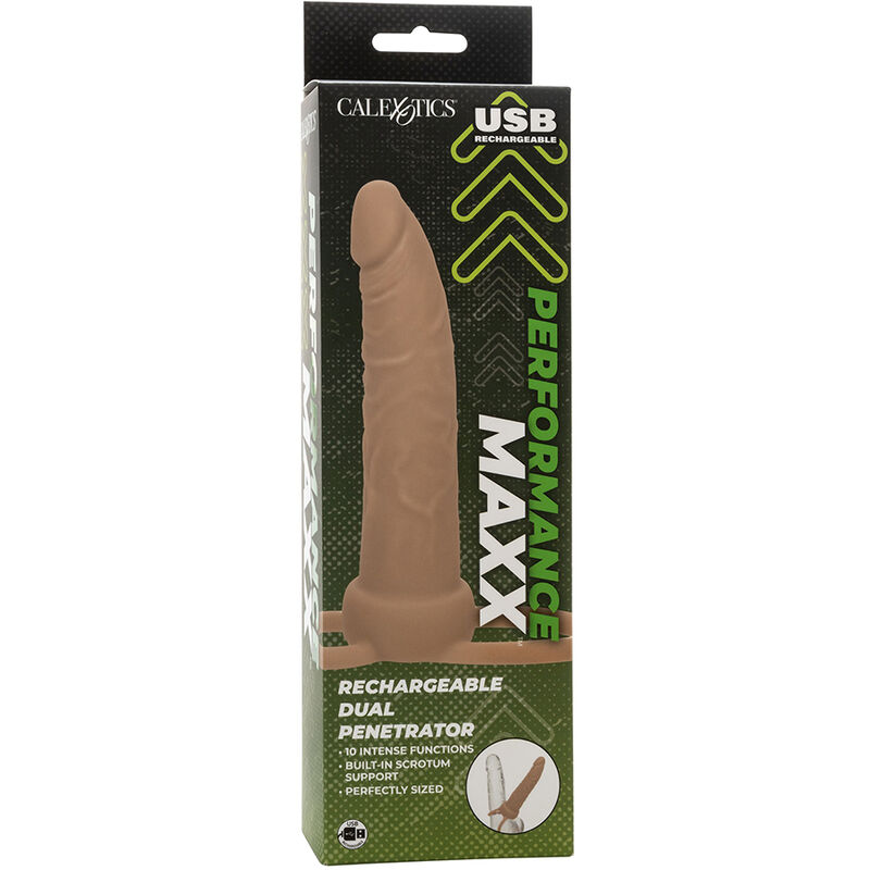 CALEXOTICS - PERFORMANCE MAXX RECHARGEABLE DOUBLE PÉNÉTRATEUR PEAU CLAIRE – Image 15