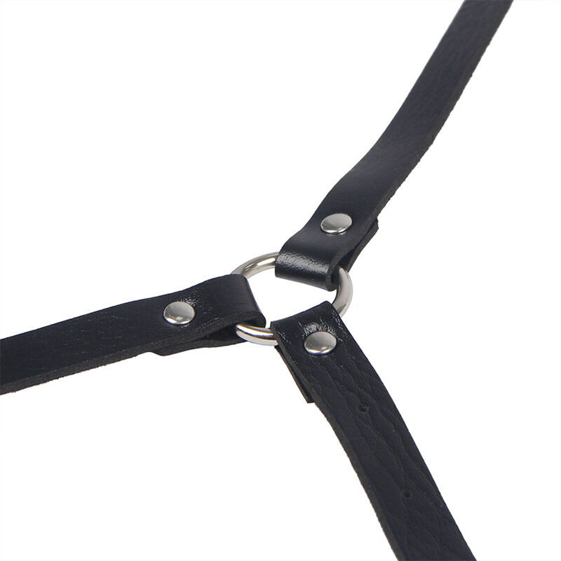SUBBLIME - HARNAIS DE CORPS EN CUIR NOIR TAILLE UNIQUE – Image 6