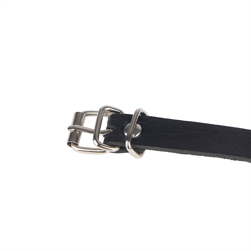 SUBBLIME - CHAINE BAGUE CUIR CEINTURE NOIR TAILLE UNIQUE – Image 8