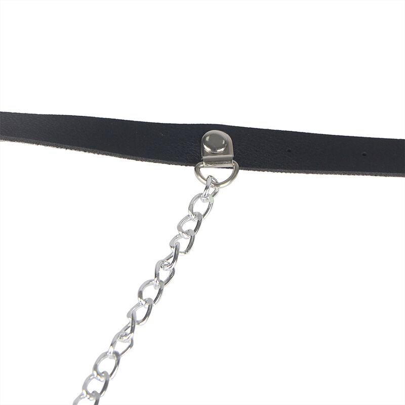 SUBBLIME - HARNAIS CEINTURE CUIR NOIR TAILLE UNIQUE – Image 5