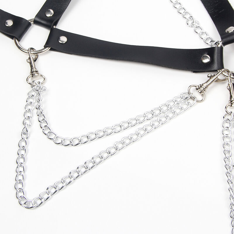 SUBBLIME - SOUTIEN-GORGE HARNAIS AVEC CHAÎNE DÉTAIL TAILLE UNIQUE – Image 5