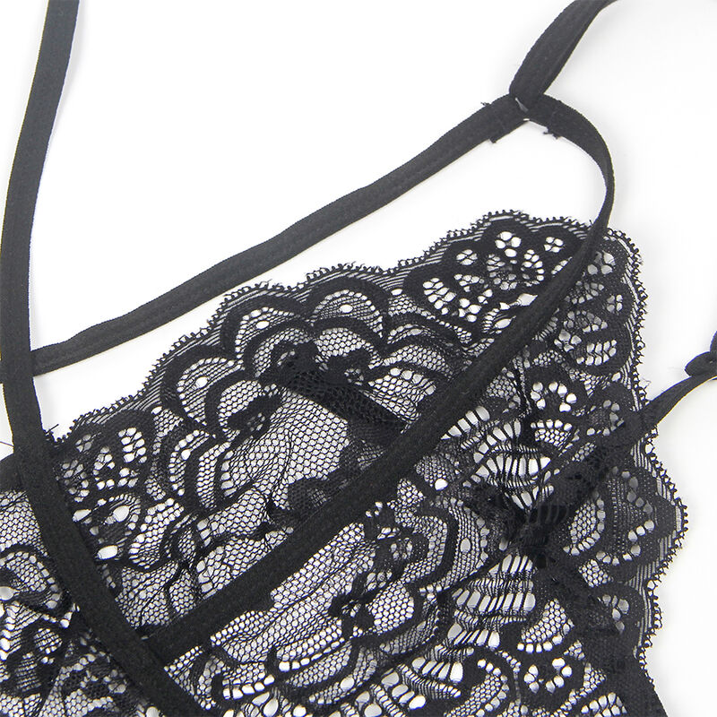 SUBBLIME - COSTUME DE POLICE CORPS EN DENTELLE NOIR S/M – Image 9