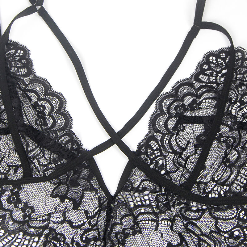 SUBBLIME - COSTUME DE POLICE CORPS EN DENTELLE NOIR S/M – Image 8