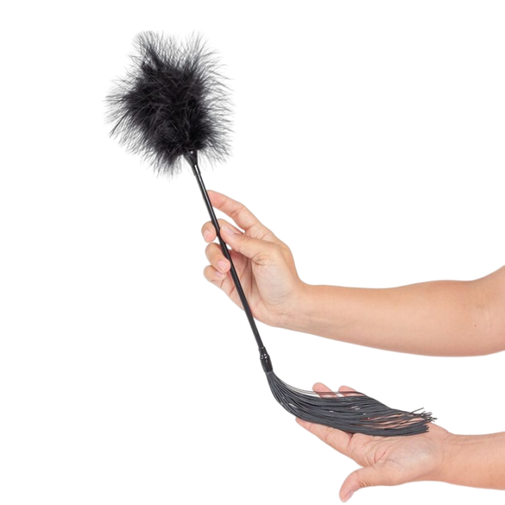 SECRET PLAY - DUSTER + FOUET NOIR – Image 3