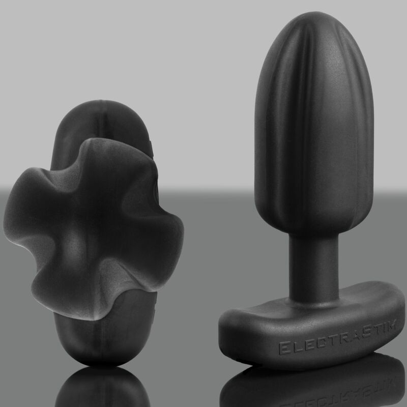 ELECTRASTIM - PLUG ANAL TARTARE QUADRIPOLAR SILICONE NOIR – Image 7