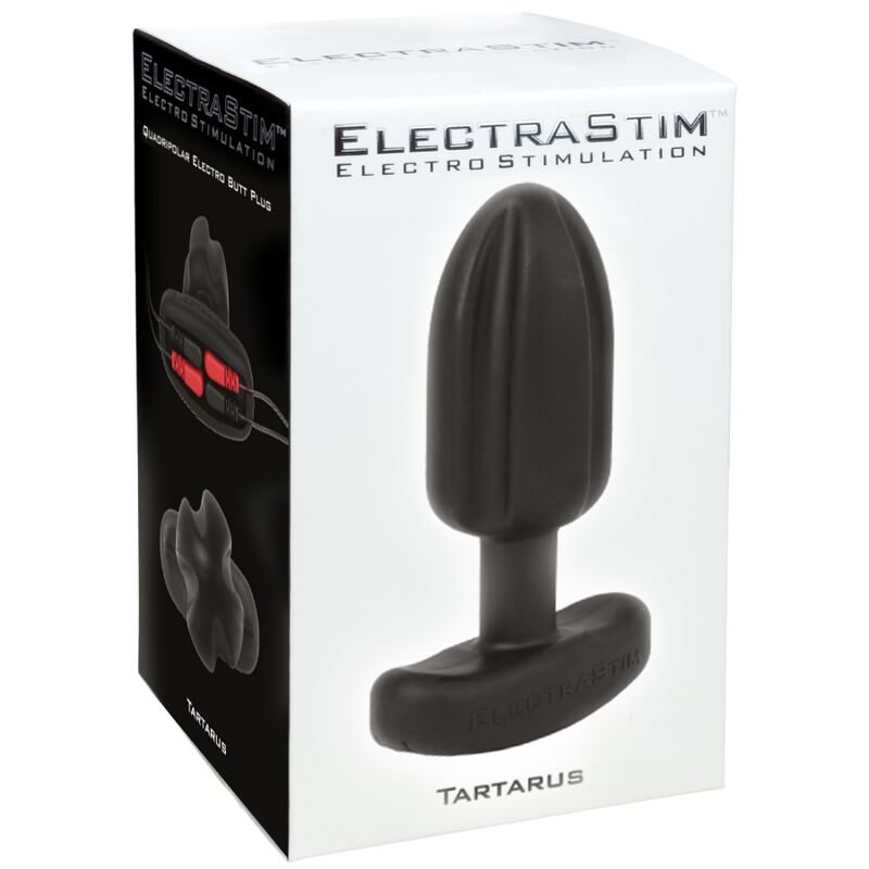 ELECTRASTIM - PLUG ANAL TARTARE QUADRIPOLAR SILICONE NOIR – Image 6