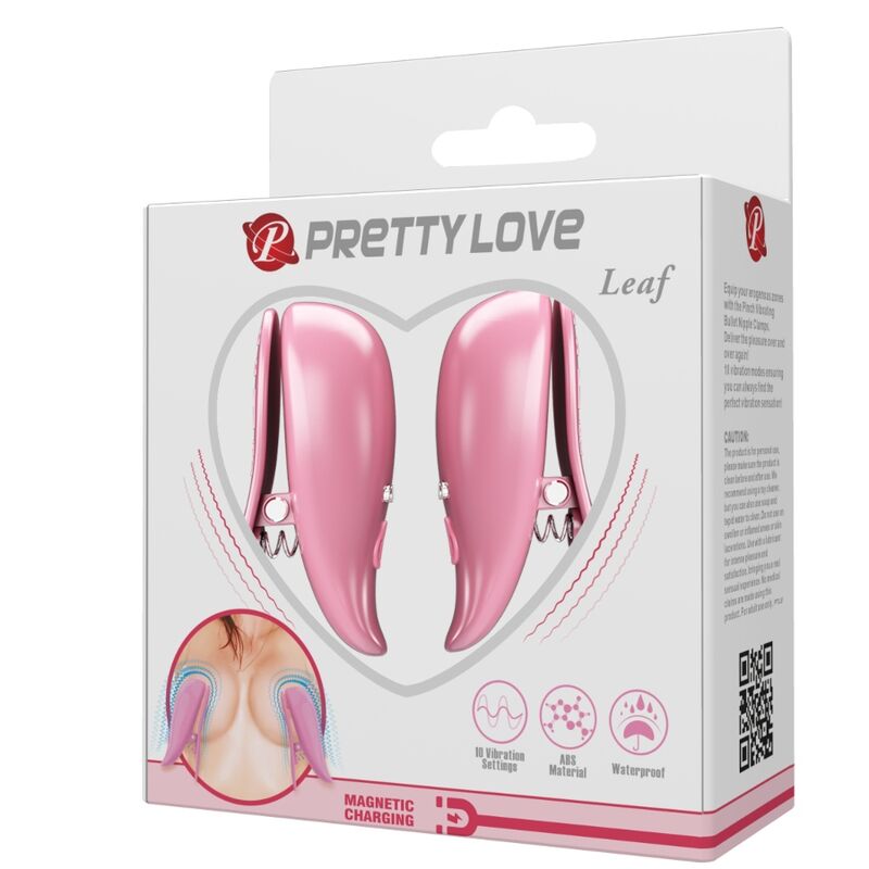 PRETTY LOVE - LEAF PINCES À TÉTON VIBRANT ROSE – Image 8