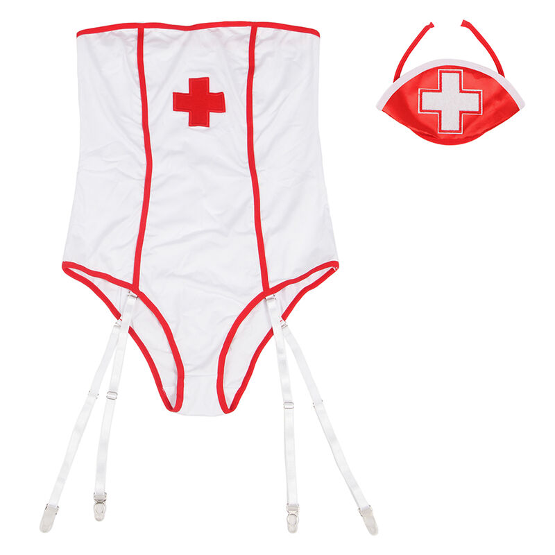 SUBBLIME - COSTUME DINFIRMIÈRE SEXY AVEC TEDDY S/M – Image 6