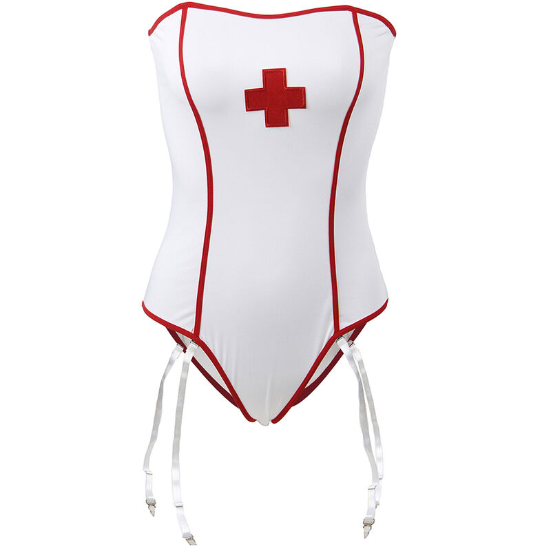 SUBBLIME - COSTUME DINFIRMIÈRE SEXY AVEC TEDDY S/M – Image 4