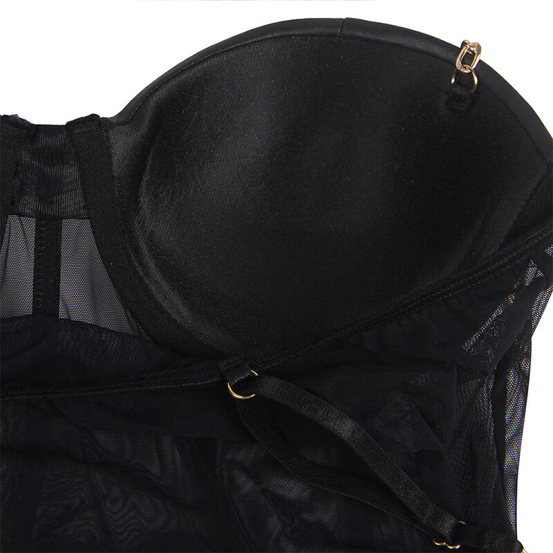 SUBBLIME - BODY NOIR BRETELLES CHAÎNE S/M – Image 7
