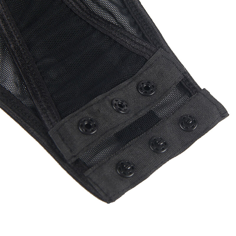SUBBLIME - TEDDY AVEC JARRETIÈRE DÉTAIL POITRINE NOIR S/M – Image 11