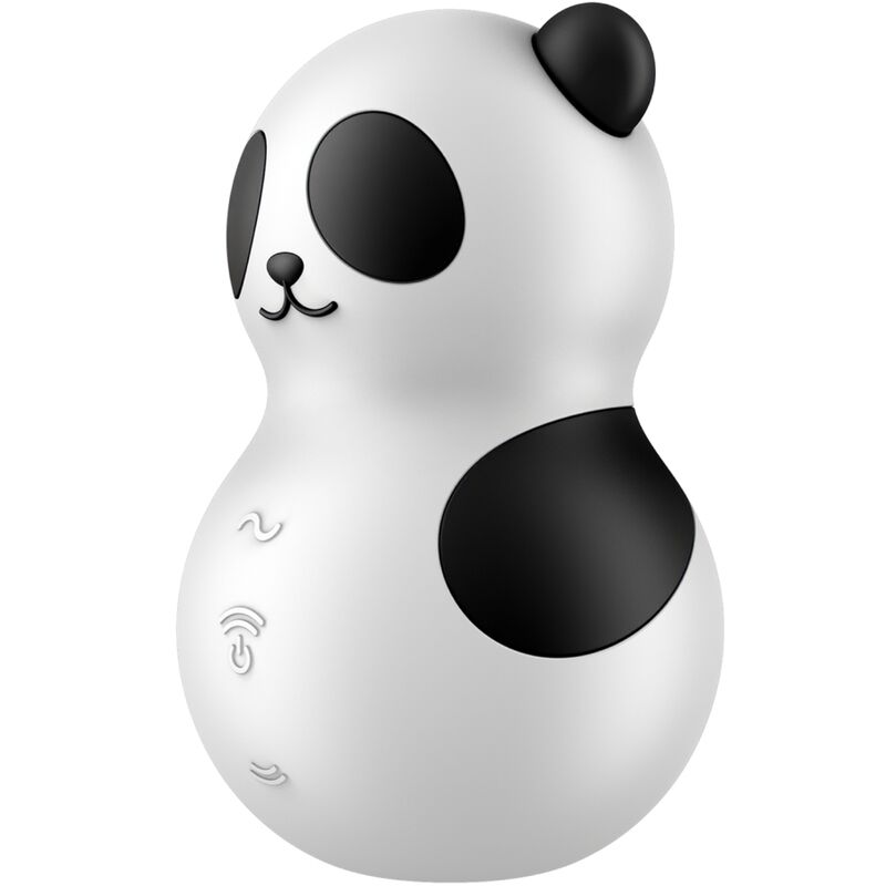 SATISFYER - POCKET PANDA STIMULATEUR & VIBRATEUR NOIR ET BLANC – Image 6