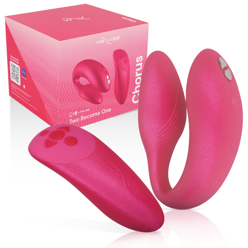 WE-VIBE - VIBRATEUR CHORUS POUR COUPLES AVEC COMMANDE DE SQUEEZE ROSE – Image 2