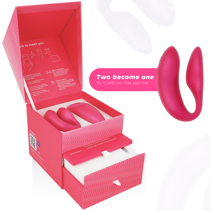 WE-VIBE - VIBRATEUR CHORUS POUR COUPLES AVEC COMMANDE DE SQUEEZE ROSE – Image 7