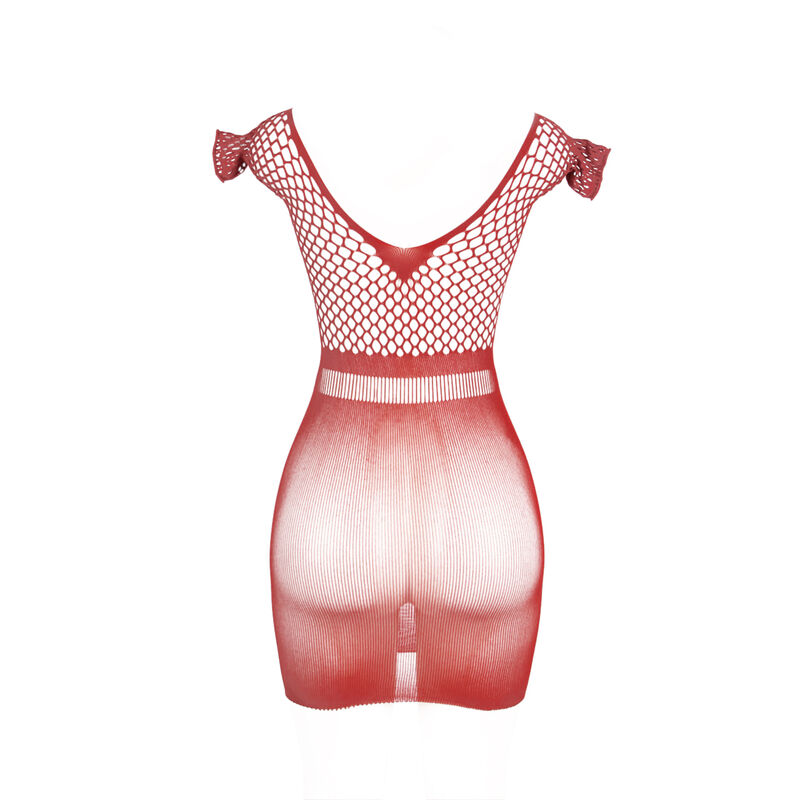 SUBBLIME - 951924 ROBE COURTE EN CROCHET ROUGE TAILLE UNIQUE – Image 5