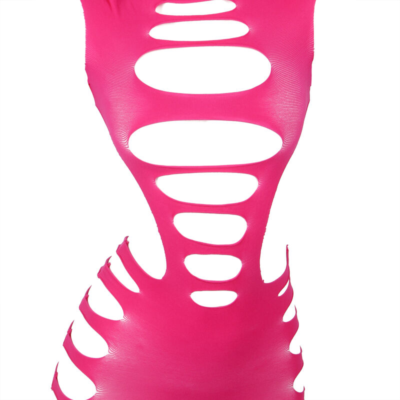SUBBLIME - 952273 ROBE RÉSILLE ÉLASTIQUE MANCHES LONGUES ROSE TAILLE UNIQUE – Image 4