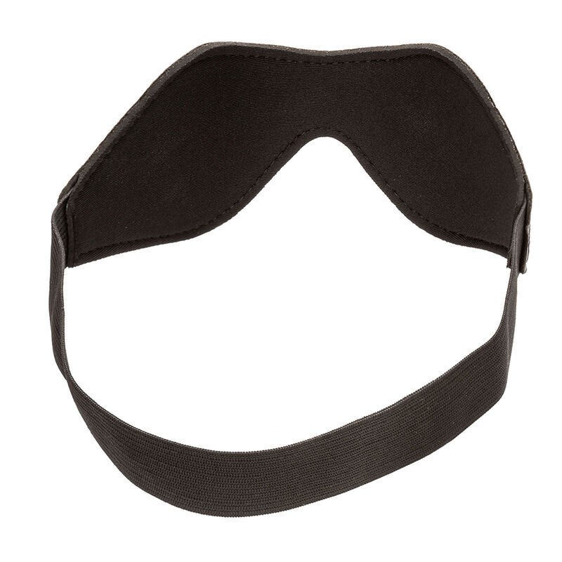 CALEXOTICS - NOCTURNAL MASQUE POUR LES YEUX EN CUIR PVC NOIR – Image 3