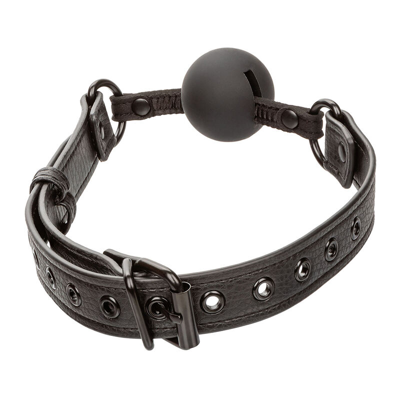 CALEXOTICS - NOCTURNAL BÂILLON À BOULE EN SILICONE NOIR – Image 3