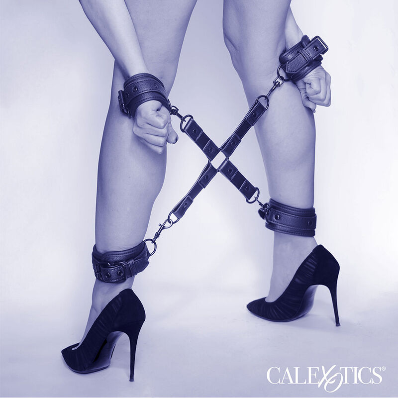 CALEXOTICS - NOCTURNAL CONNECTEUR TIE HOG CUERO AJUSTABLE NOIR – Image 6