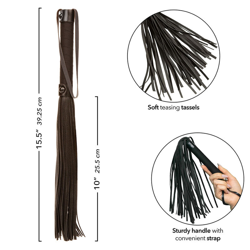 CALEXOTICS - NOCTURNAL FLOGGER CUIR NOIR – Image 5