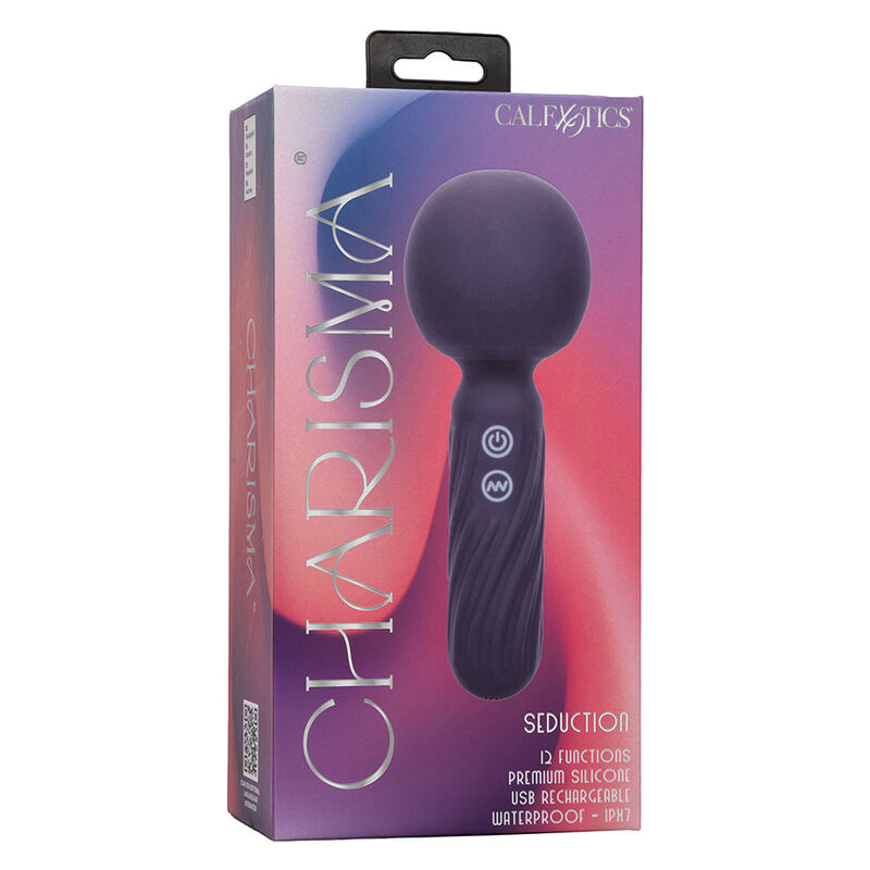 CALEXOTICS - CHARISMA SEDUCTION MASSEUR 12 FONCTIONS 17,75 CM X 6,25 CM VIOLET – Image 9