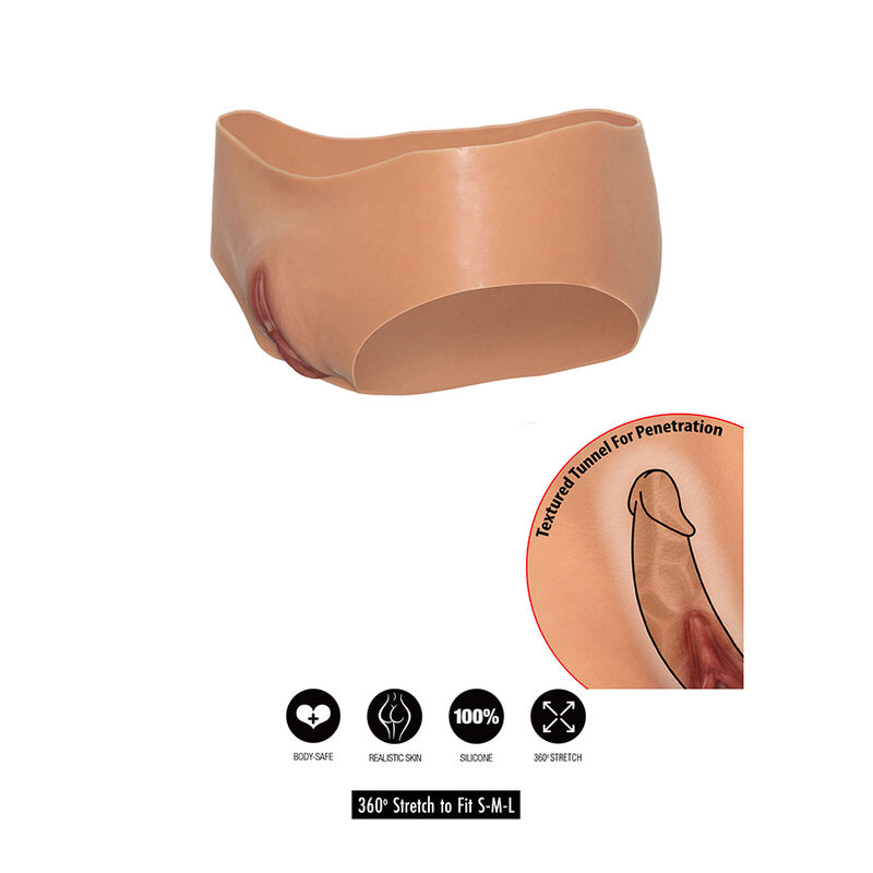HIDDEN DESIRE - ALTER EGO VAGIN OUVERT SLIP TAILLE BASSE CHAIR – Image 6