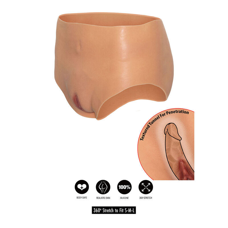 HIDDEN DESIRE - ALTER EGO VAGIN OUVERT SLIP TAILLE HAUTE CHAIR – Image 6