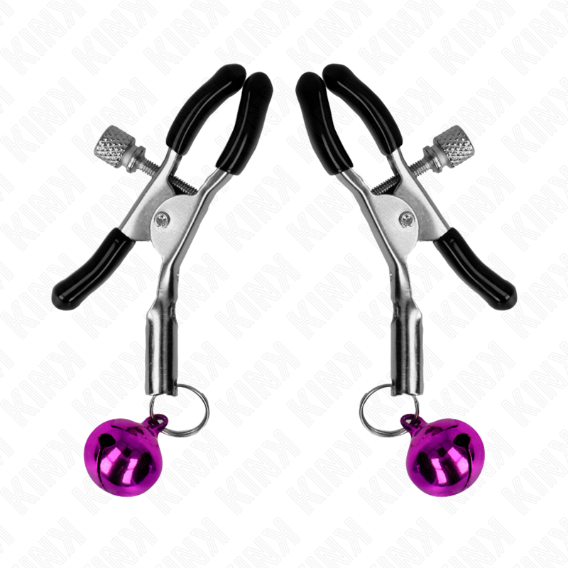 KINK - PINCE À METON SIMPLE CLOCHE VIOLET 6 CM – Image 2