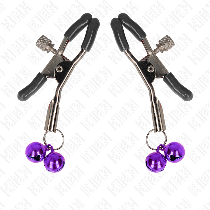 KINK - PINCE À METON DOUBLE CLOCHE VIOLET 6 CM – Image 2