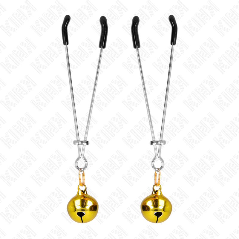 KINK - PINCES À TÉLÉPHONE MINCE CLOCHE OR 7 CM – Image 2