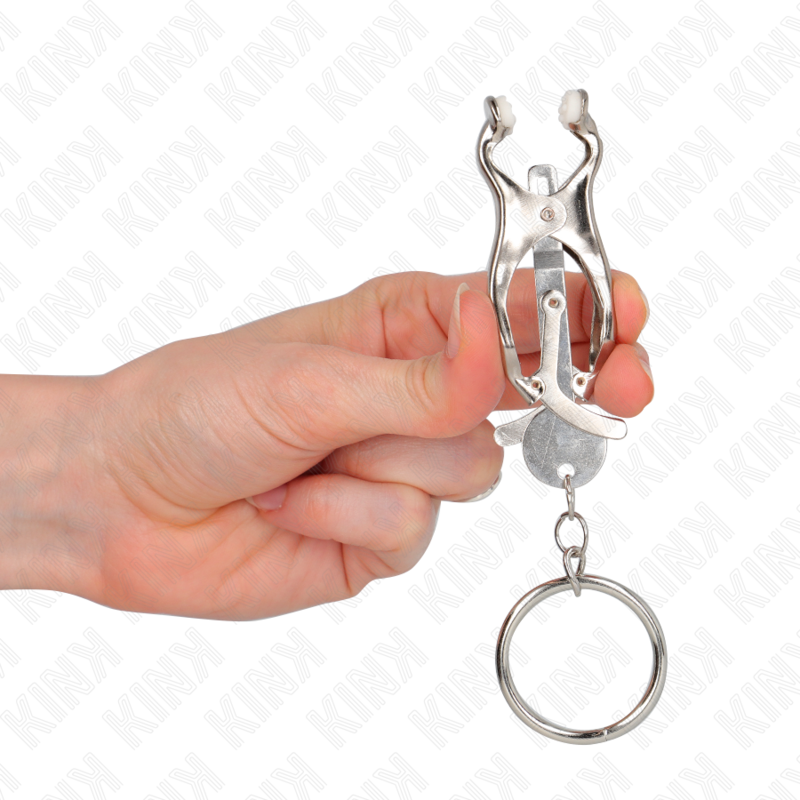 KINK - PINCES À TÉLÉPHONES TRÈFLE JAPONAIS O-RING ARGENT – Image 4
