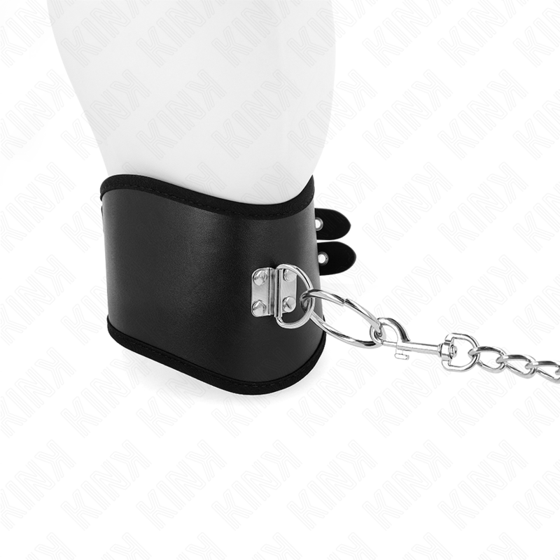 KINK - COLLIER 65 CM AVEC LARGE BRACELET RÉGLABLE 40-55 CM X 10 CM – Image 4