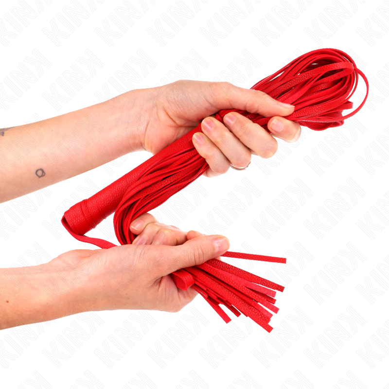 KINK - FOUET PVC SOUPLE ROUGE 70 CM – Image 3