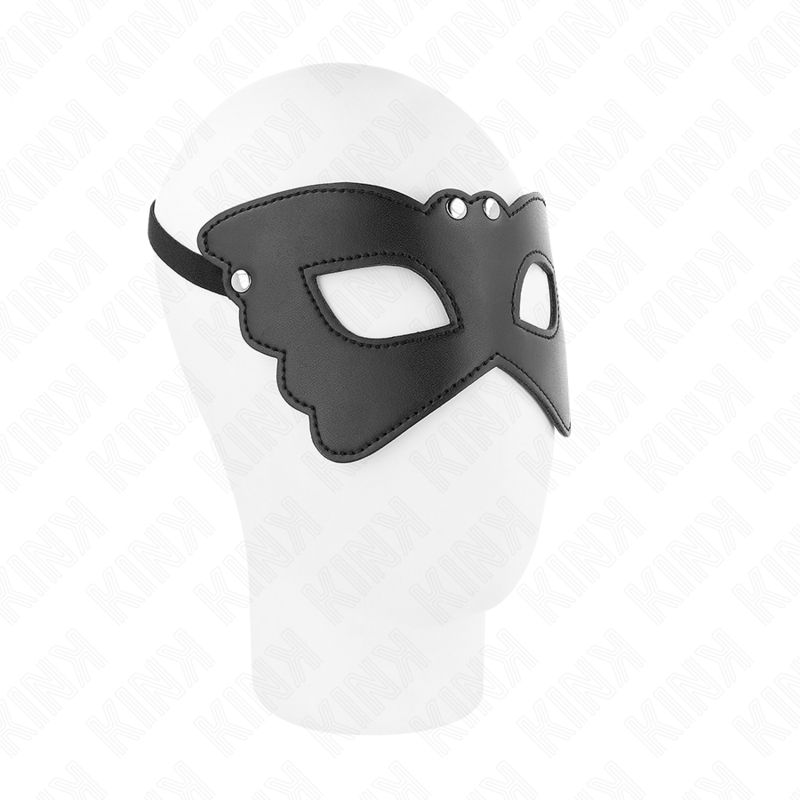 KINK - MASQUE EN CUIRETTE FORME PAPILLON 20 x 9 CM – Image 3