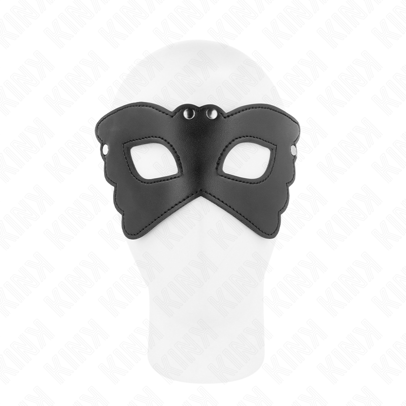 KINK - MASQUE EN CUIRETTE FORME PAPILLON 20 x 9 CM – Image 2