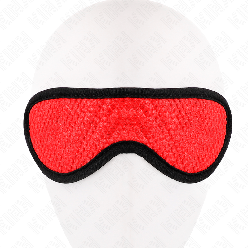 KINK - BANDAGE TEXTURÉ À ÉCAILLES AVEC BORD RECOUVERT ROUGE 20 x 7 CM – Image 4