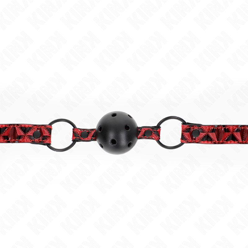 KINK - BOULE MOTIF DIAMANT 4,5 CM GAG MODÈLE 2 64,5 CM RÉGLABLE 42-60 CM – Image 4