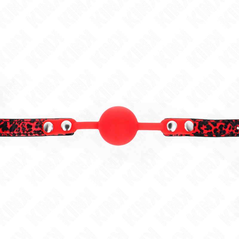 KINK - BOULE EN SILICONE 4 CM GAG MODÈLE 2 60 x 2 CM – Image 4