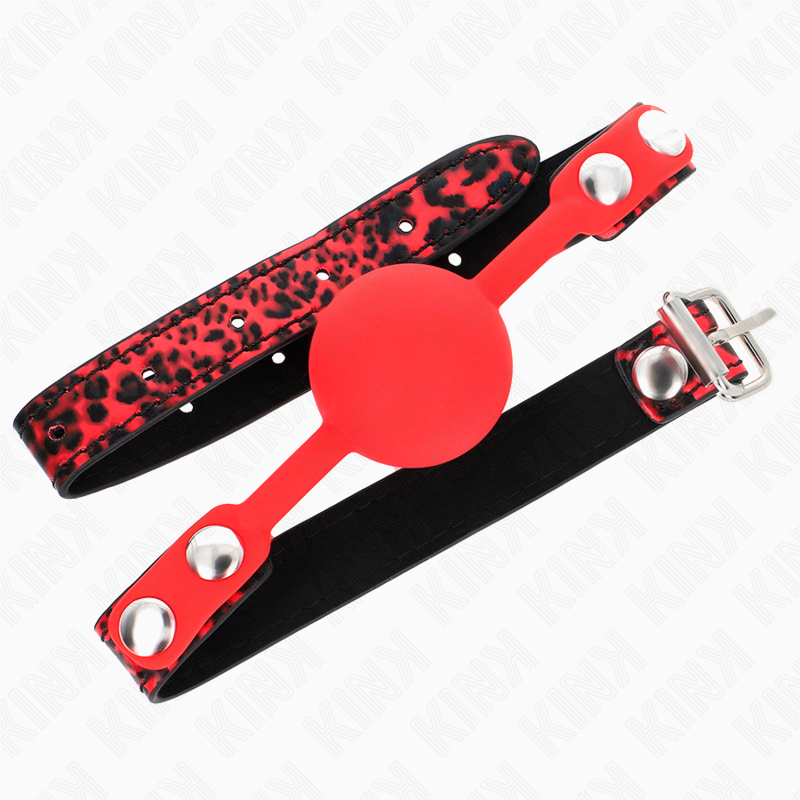 KINK - BOULE EN SILICONE 4 CM GAG MODÈLE 2 60 x 2 CM – Image 2