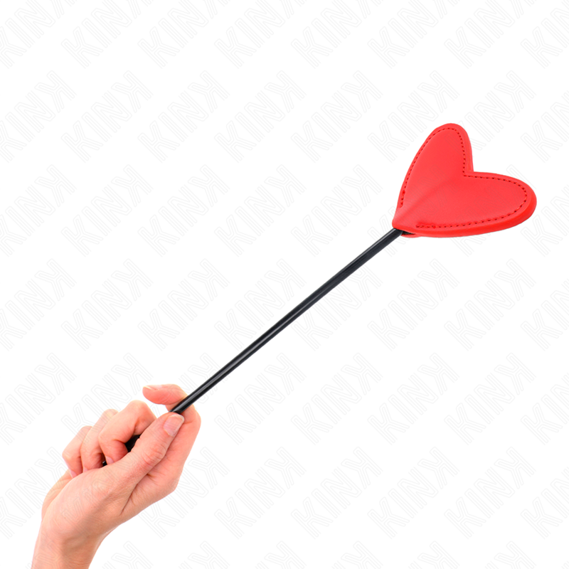 KINK - PALETTE EN FORME DE COEUR ROUGE 33 X 10 CM – Image 5