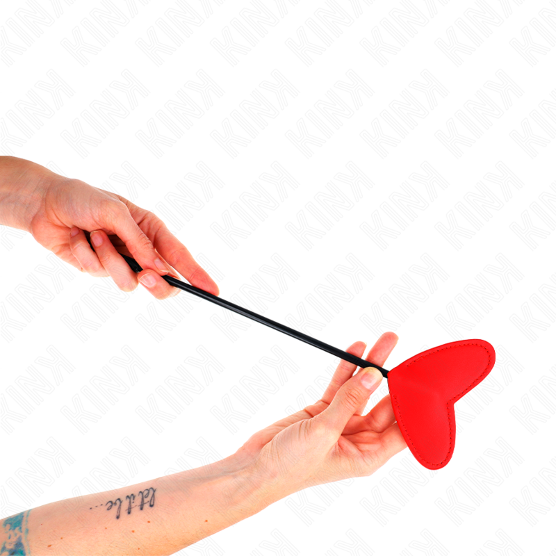 KINK - PALETTE EN FORME DE COEUR ROUGE 33 X 10 CM – Image 4
