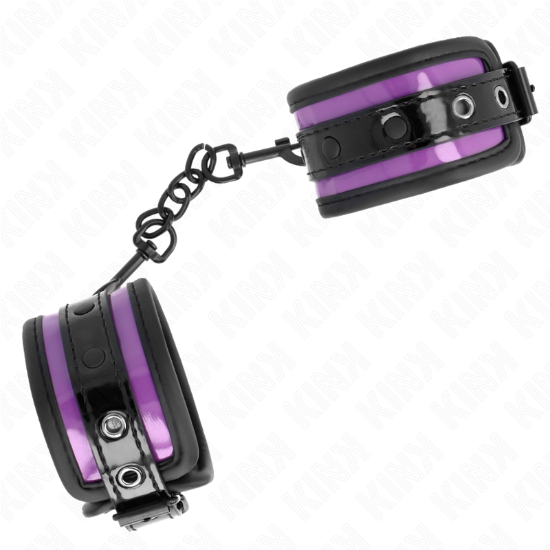 KINK - APPUI-POIGNETS EN NÉOPRÈNE VIOLET CLAIR AJUSTABLE 21-28 CM X 5 CM – Image 2