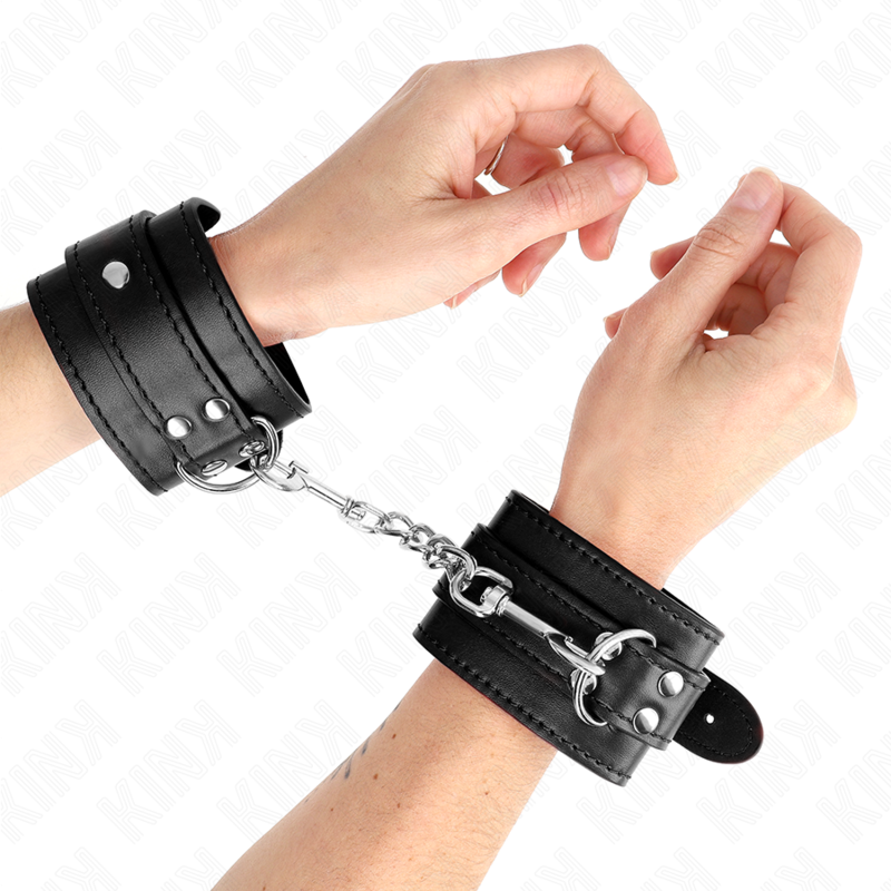KINK - APPUI-POIGNET SIMPLE NOIR AJUSTABLE 20-23 CM X 5,5 CM – Image 4