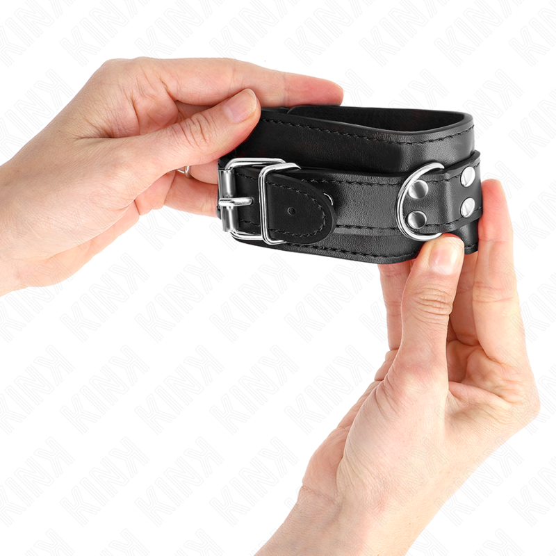 KINK - APPUI-POIGNET SIMPLE NOIR AJUSTABLE 20-23 CM X 5,5 CM – Image 3