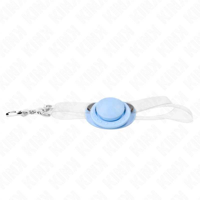KINK - GAG EN FORME DE SUCETTE BLEU CLAIR 5,5 x 4 CM AJUSTABLE 43-60 CM – Image 3